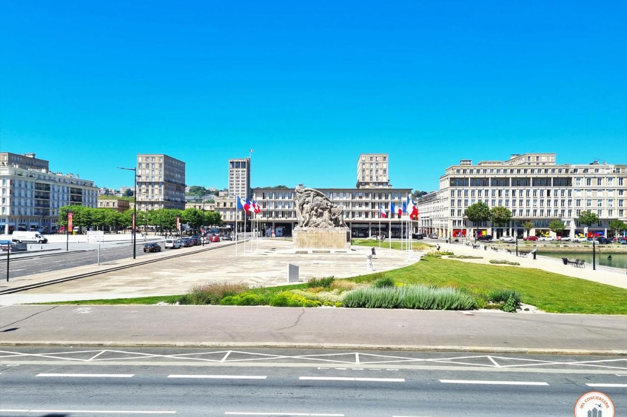 Les 4 Saisons - Magnifique Vue - Volcan Niemeyer Et Bassin Le Havre Exteriér fotografie